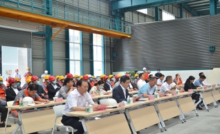 陕西凝万绿建科技有限公司PC生产线正式投产