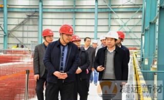 咸阳市程建国副市长一行到访我公司进行实地调研