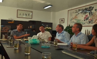 董事长刘洋会见海德堡水泥集团中国区董事长杨万里一行