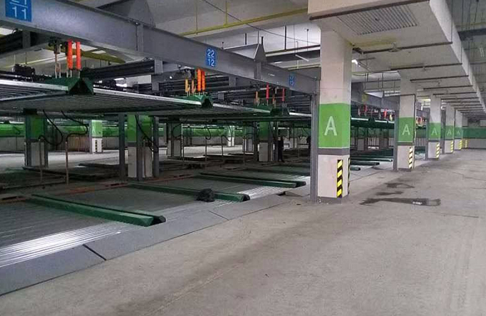 纺织城立体车库